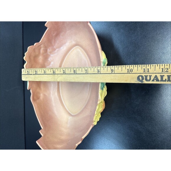 Vintage Large Roseville Console Dish 432-12 - Picture 6 of 6